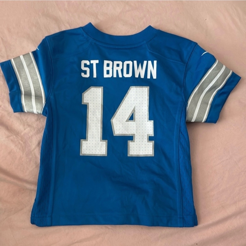 Kids Blue and Gray Sports Jersey